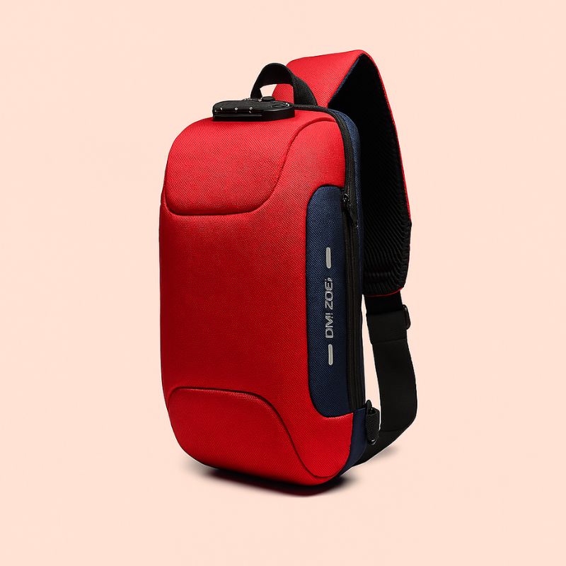 UrbanGuard™ Crossbody Chest Bag – USB Charging