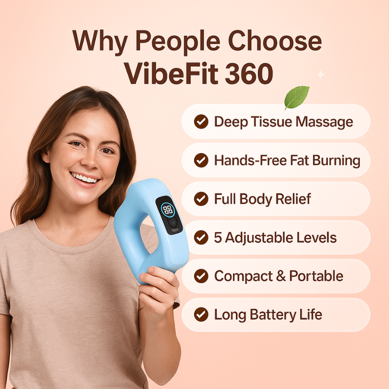 VibeFit 360™: High-Performance Fat Burning & Relaxation Device